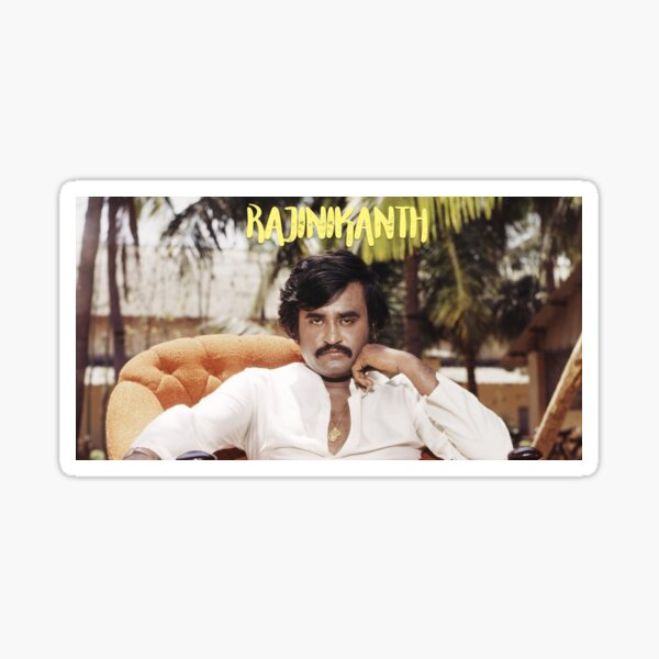 Rajinikanth - Superstar Sticker