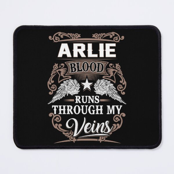Item preview, Arlie Name T Shirt - Arlie Blood Runs Through My Veins Gift Item Tee designed and sold by wardorion9.