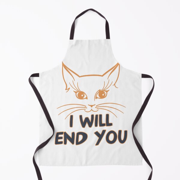 Item preview, I will end YOU | scary cat designed and sold by teez4dayz.