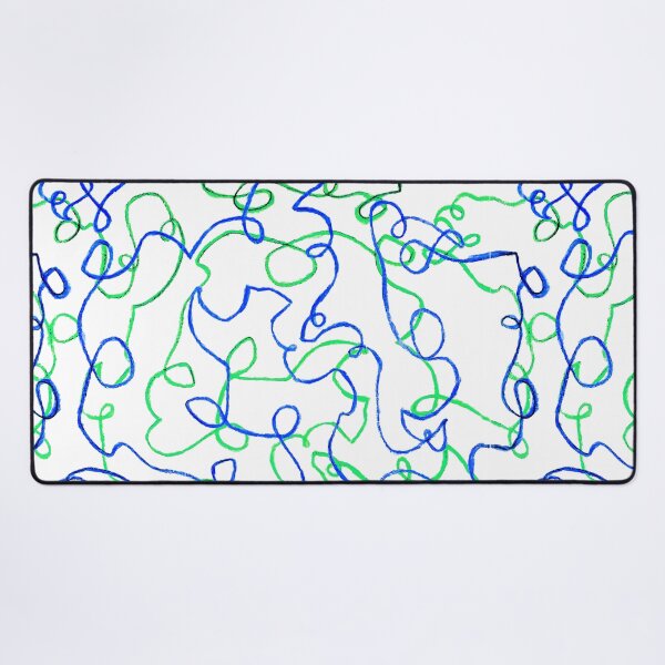 Item preview, green and blue lines designed and sold by quinnstyle.