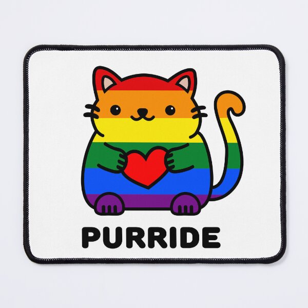 Item preview, Purride Rainbow Cat designed and sold by ilexdesigns.