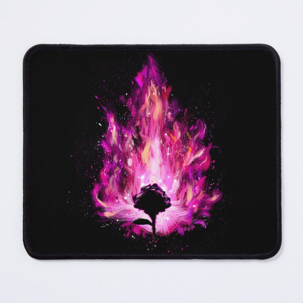 Item preview, Pink rose ablaze designed and sold by chakigun.