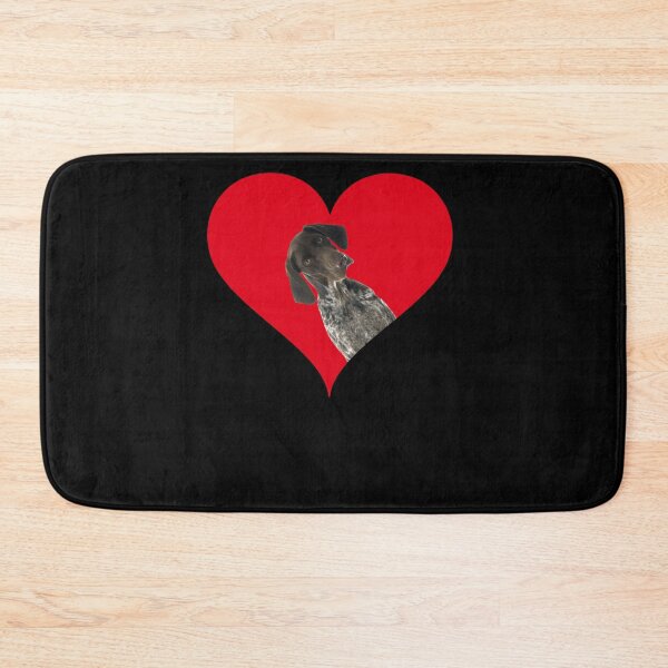 Item preview, HEART SHAPE GERMAN WIREHAIRED POINTER DOG VALENTINE DAY designed and sold by sobriowslen.