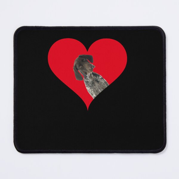 Item preview, HEART SHAPE GERMAN WIREHAIRED POINTER DOG VALENTINE DAY designed and sold by sobriowslen.