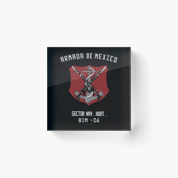 Item preview, Armada de México Sector Naval - Negro designed and sold by boltjesdesign.