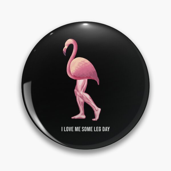 Item preview, Funny Bodybuilding Flamingo Leg Day Gym Workout  designed and sold by Funny Shirts Matter.