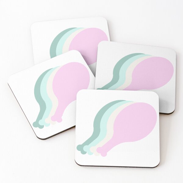 Item preview, Pastel Chicken Legs - Pink and Green designed and sold by Disparate Thoughts.