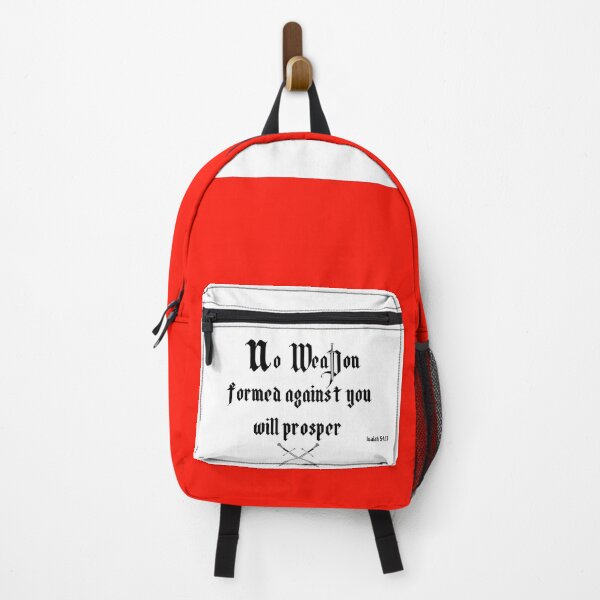 Item preview, No Weapon Formed Against You - bible verse designed and sold by Ceramic Scripture.