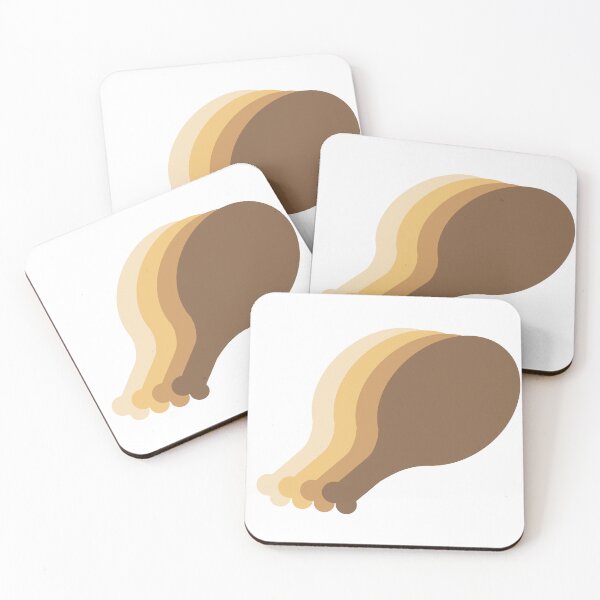 Item preview, Pastel Chicken Legs - Brown Gradient designed and sold by Disparate Thoughts.
