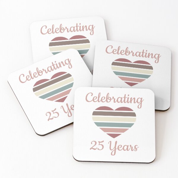 Item preview, Celebrating 25th Wedding Anniversary designed and sold by thepixelgarden.