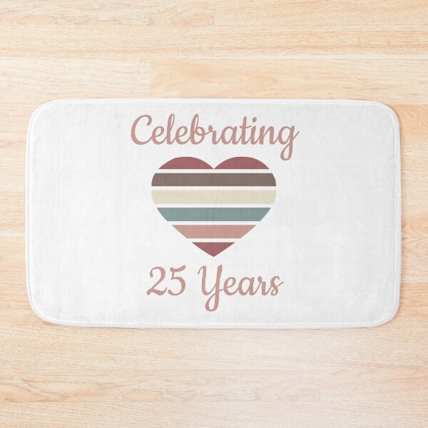 Item preview, Celebrating 25th Wedding Anniversary designed and sold by thepixelgarden.
