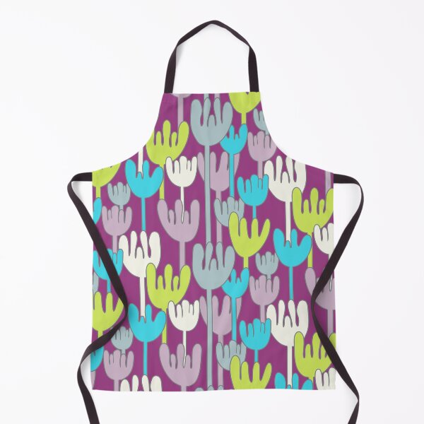 Item preview, Modern abstract tulip flowers designed and sold by FrancesPoff.