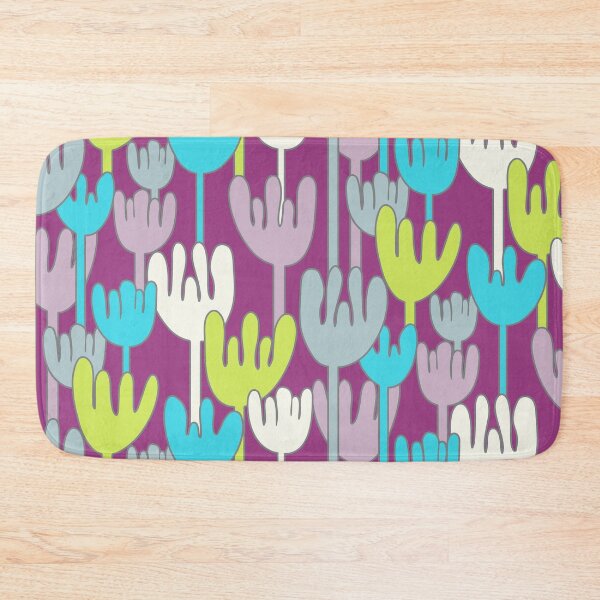 Item preview, Modern abstract tulip flowers designed and sold by FrancesPoff.
