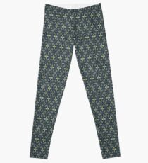 Muster unter dem Meer mittelalterlichen Kreuz Leggings