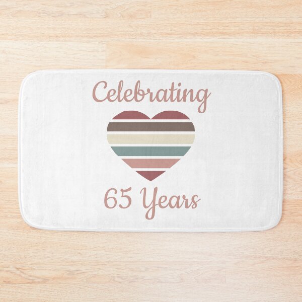 Item preview, Celebrating 65th Wedding Anniversary designed and sold by thepixelgarden.