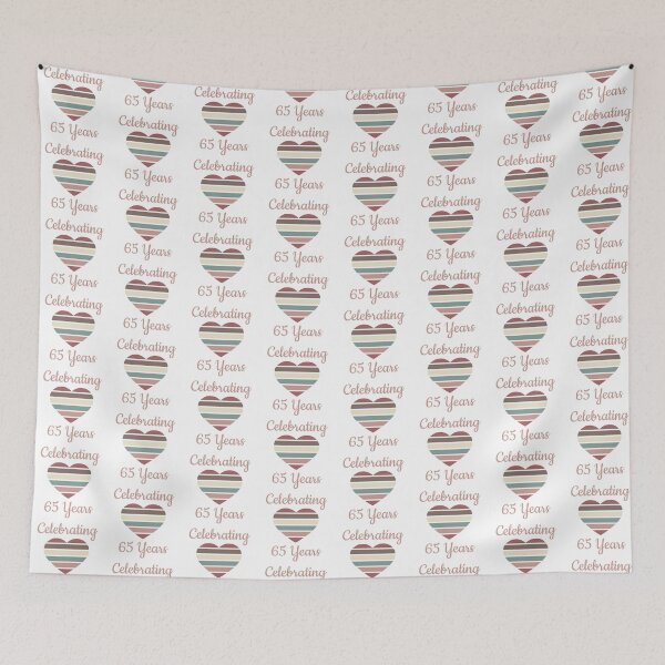 Item preview, Celebrating 65th Wedding Anniversary designed and sold by thepixelgarden.