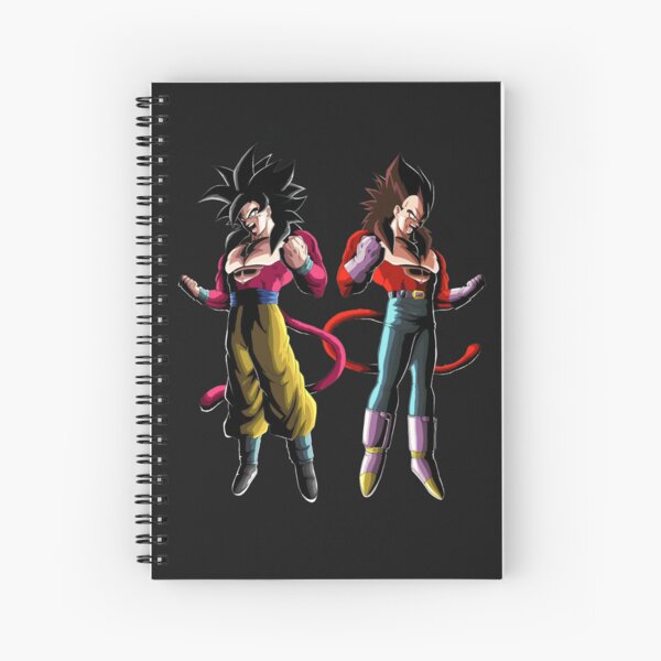 Super Saiyan God Goku & Vegeta (Dokkan Battle) Spiral Notebook