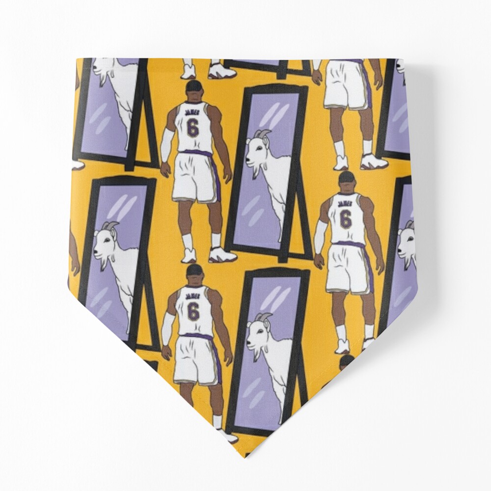 LeBron James Mirror GOAT (Lakers #6) Kids T-Shirt for Sale by