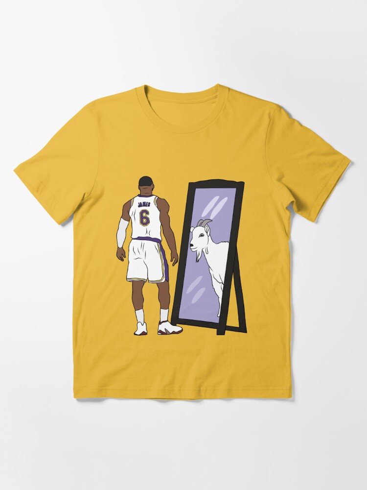 LeBron James Mirror GOAT (Lakers #6) Kids T-Shirt for Sale by RatTrapTees