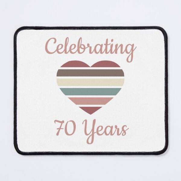 Item preview, Celebrating 70th Wedding Anniversary designed and sold by thepixelgarden.