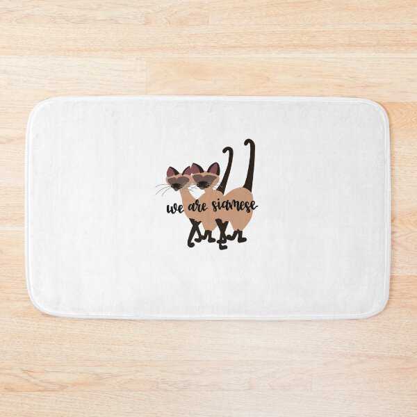 Item preview, We are Siamese, Cat Lover designed and sold by tbcalligraphy.