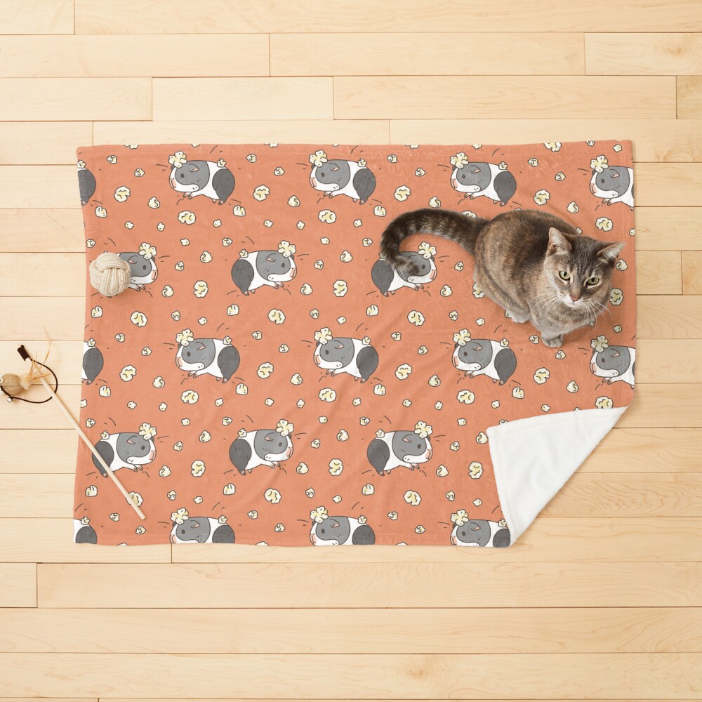 Guinea pig pattern, popcorning Pet Blanket