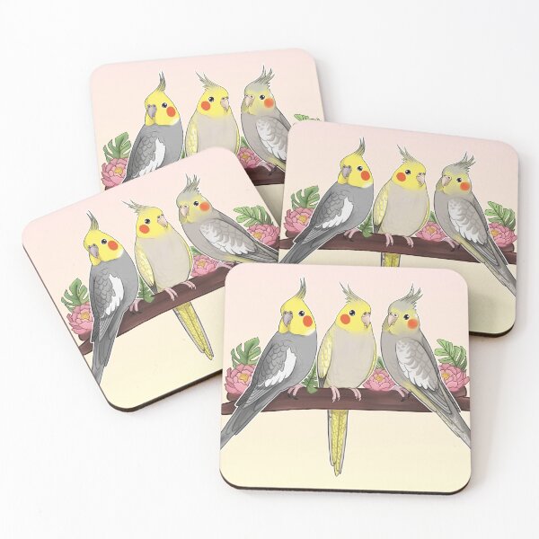 Item preview, Cute Cockatiels designed and sold by meruesan.