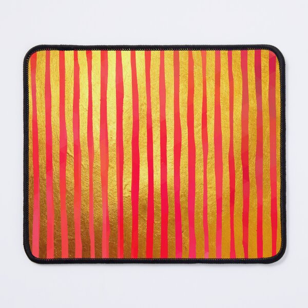Item preview, Gilded Cage II gilt gold foil stripes over designed and sold by Glimmersmith.