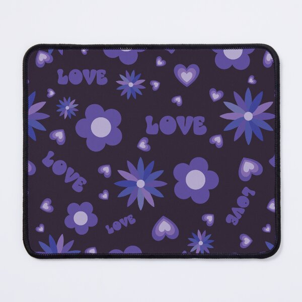 Item preview, Magical Purple Love Sacred Geometry Flower Power Seamless Pattern designed and sold by ClaudiaFlores.