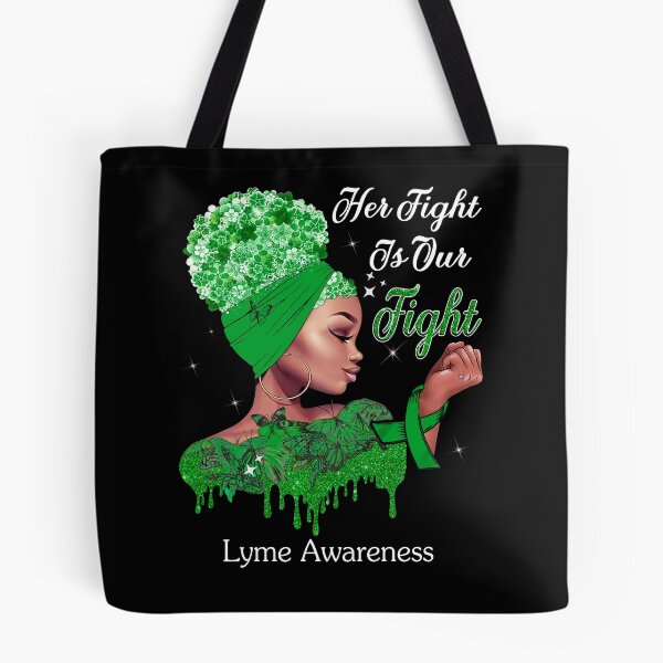 Item preview, Her Fight Is Our Fight Lyme Awareness designed and sold by Mnrshirley.