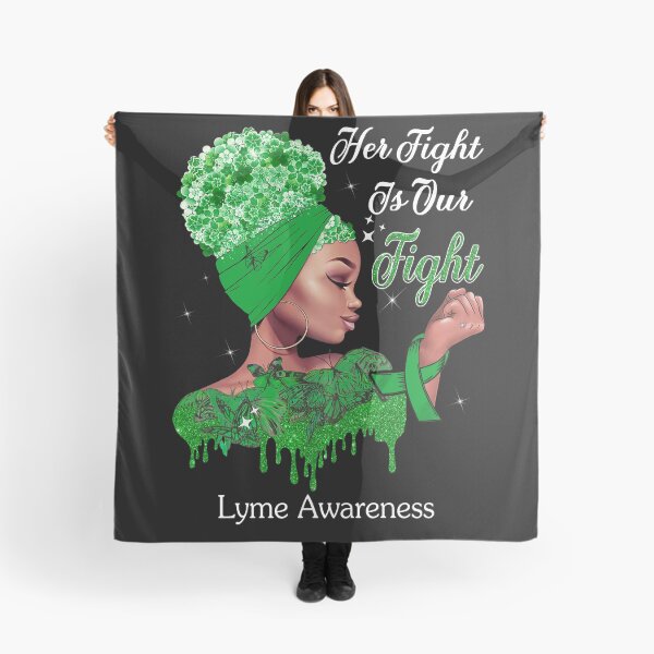 Item preview, Her Fight Is Our Fight Lyme Awareness designed and sold by Mnrshirley.