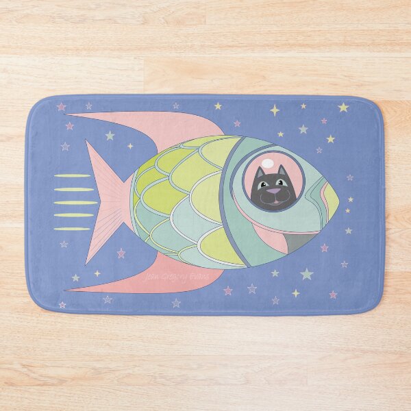 Item preview, PILOT PET  IN FISH-SHAPED ROCKETSHIP designed and sold by Jean Gregory Evans.