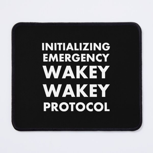 Item preview, Emergency Wakey Wakey Protocol designed and sold by Nerdherfer.