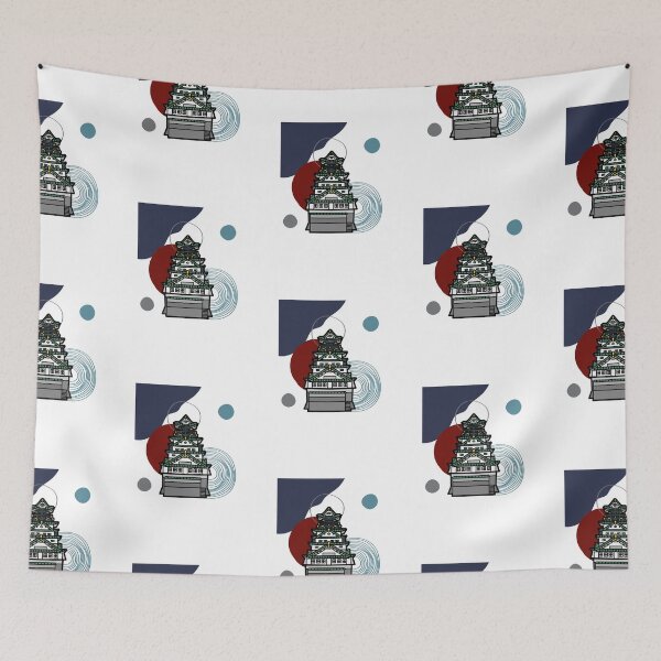Item preview, Japanese temple designed and sold by jpn insprd.