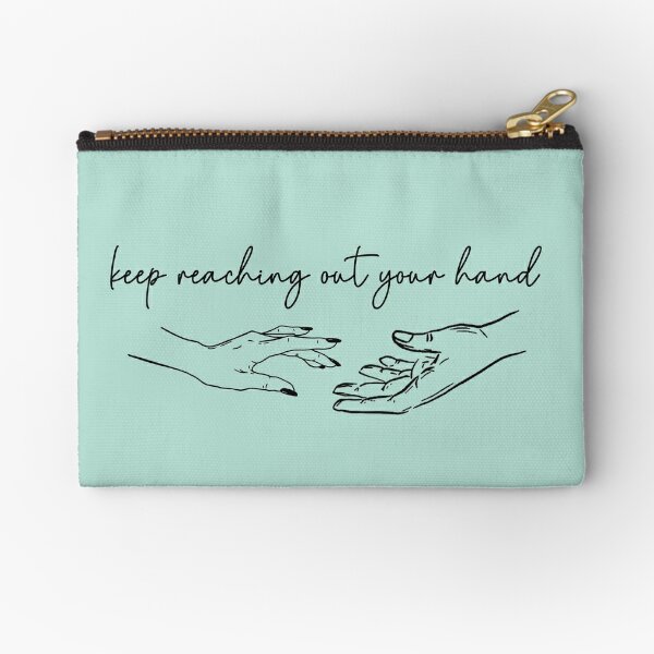 A Court of Silver Flames Nessian Keep Reaching Out Zipper Pouch