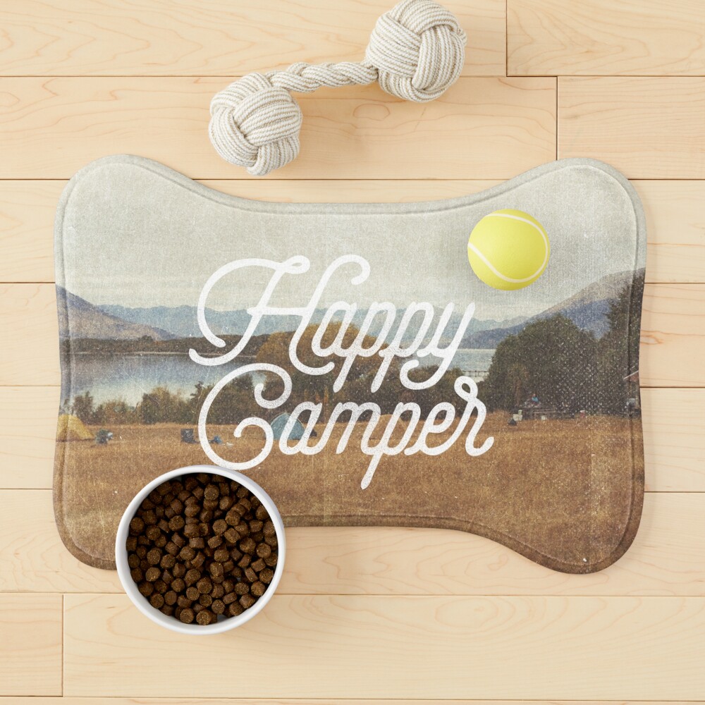 HAPPY CAMPER Pet Mat