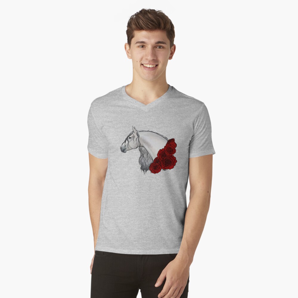 Aperçu de l'œuvre T-shirt col V créée et vendue par HavenEsca.