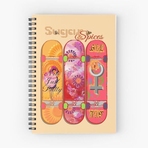 Item preview, Sugar and Spice Skateboards - Warm Color version designed and sold by Eejee-SK.