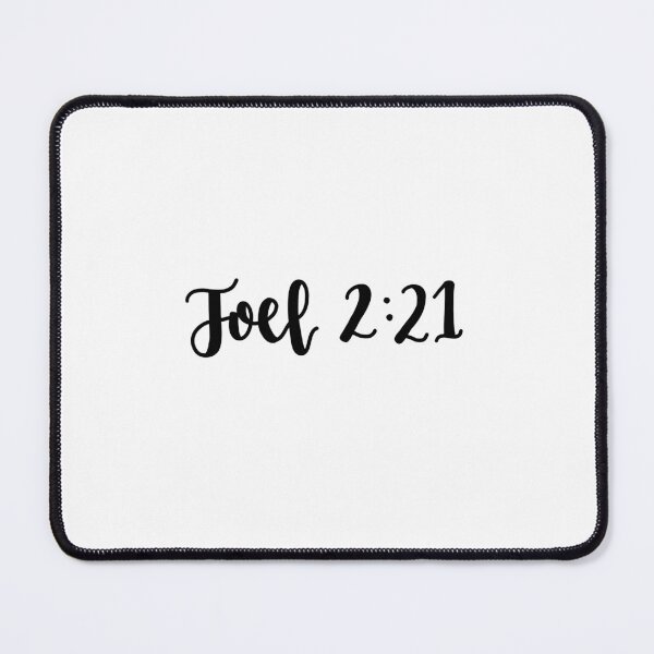 Item preview, Calligraphy Joel 2:21, Bible Verse designed and sold by tbcalligraphy.