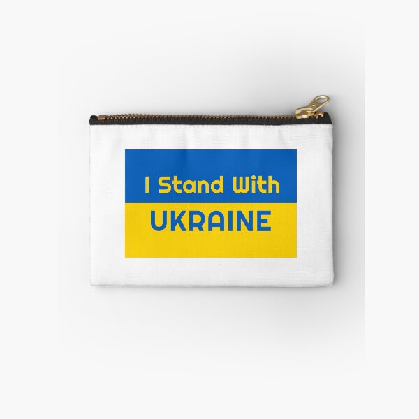 Item preview, I Stand With Ukraine - Ukrain Flag designed and sold by iamwickedz.