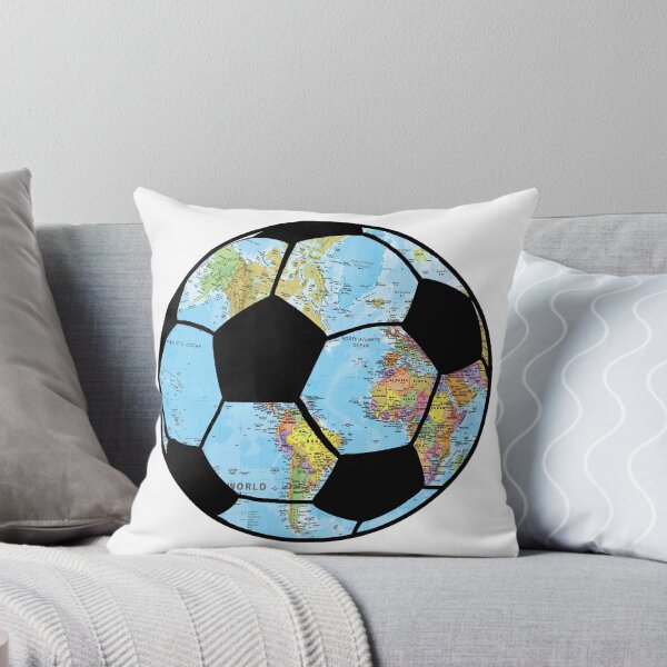 Item preview, football around the globe  designed and sold by jackiekeating.