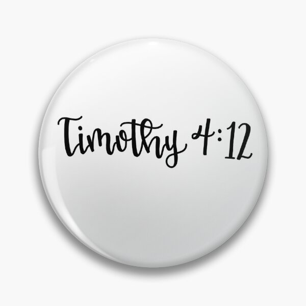 Item preview, Calligraphy Timothy 4:12, Bible Verse designed and sold by tbcalligraphy.