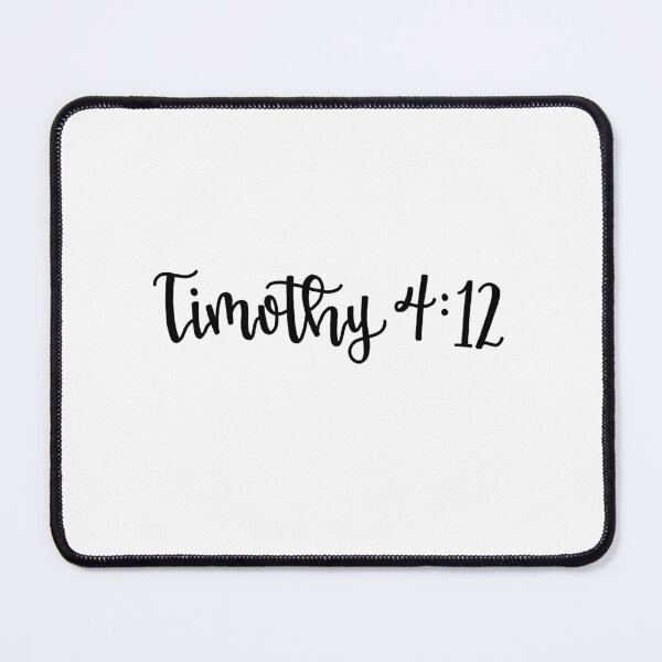 Item preview, Calligraphy Timothy 4:12, Bible Verse designed and sold by tbcalligraphy.