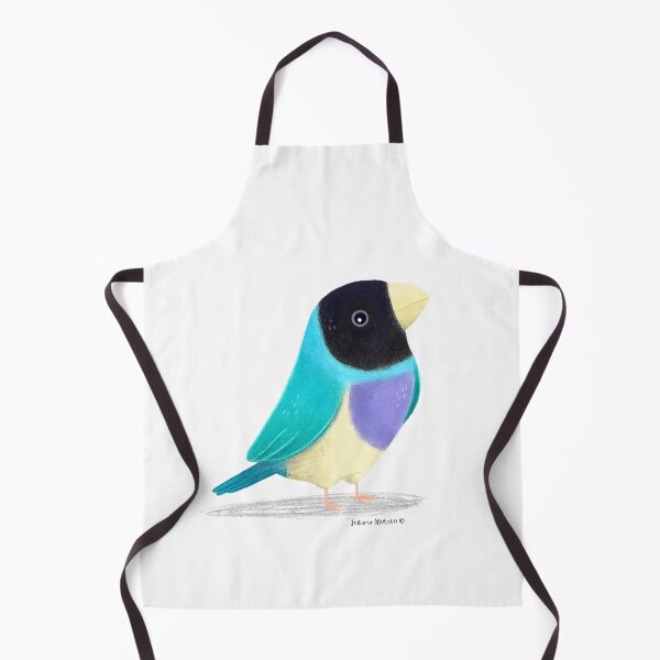Item preview, Blue Gouldian Finch Bird designed and sold by julianamotzko.