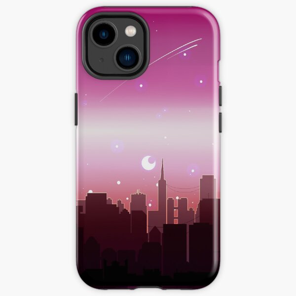 Lesbian Pride Cityscape iPhone Tough Case