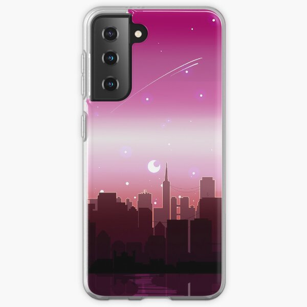 Lesbian Pride Cityscape Samsung Galaxy Soft Case