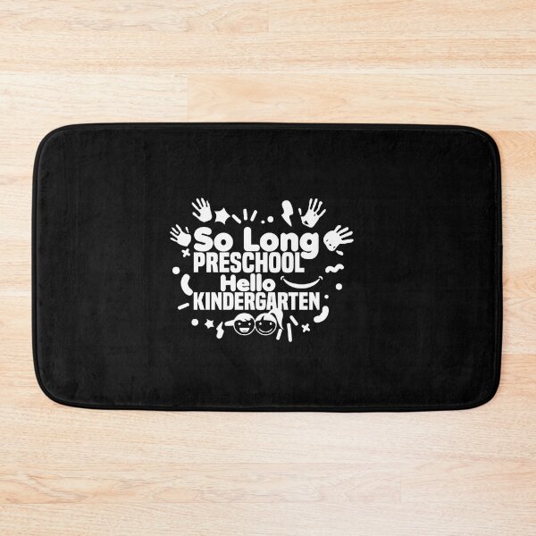 Item preview, So Long Preschool Hello Kindergarten, Moving up to the next grade! designed and sold by teesBYAlioui.