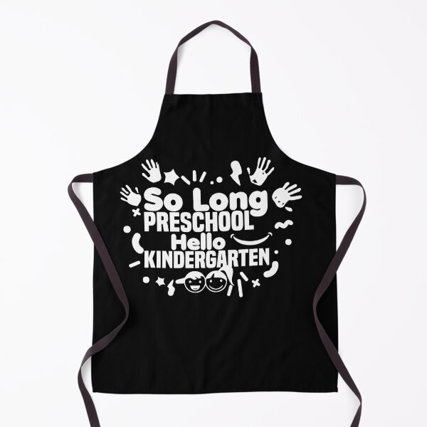 Item preview, So Long Preschool Hello Kindergarten, Moving up to the next grade! designed and sold by teesBYAlioui.