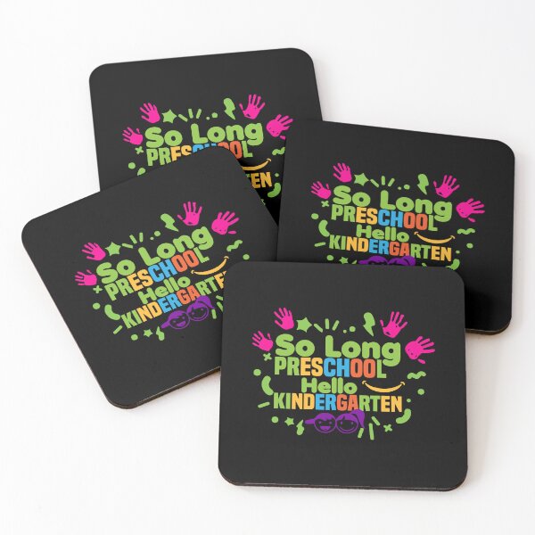 Item preview, So Long Preschool Hello Kindergarten, Moving up to the next grade! designed and sold by teesBYAlioui.