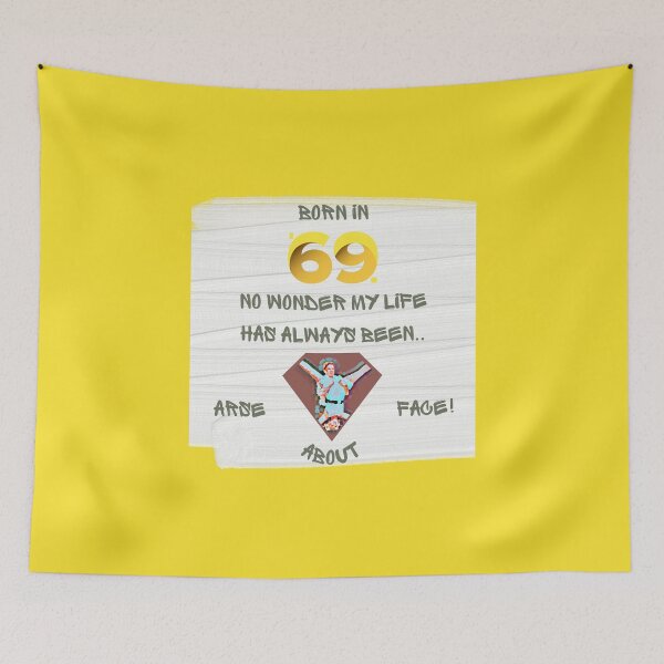 Item preview, Born in 69 Funny Design designed and sold by CoyoteGifts.